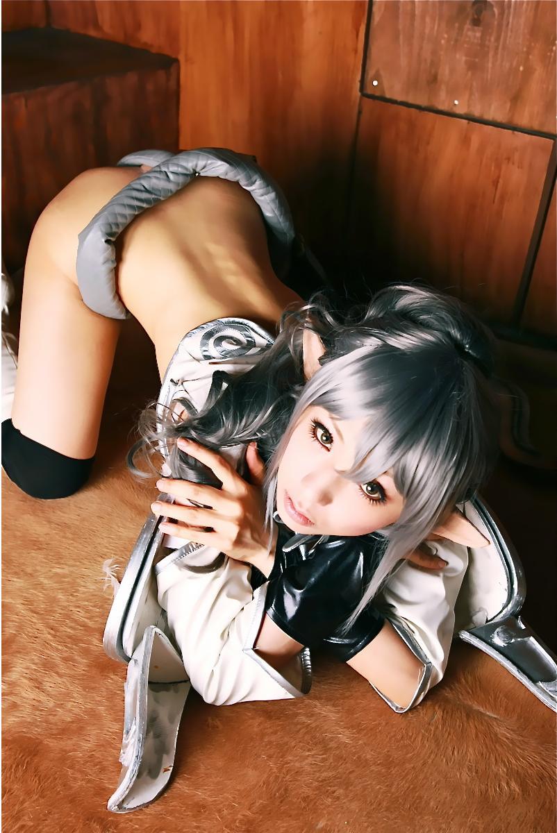 [Cosplay]  Queens Blade  Echidna & Alleyne Vs Tentacles SP2